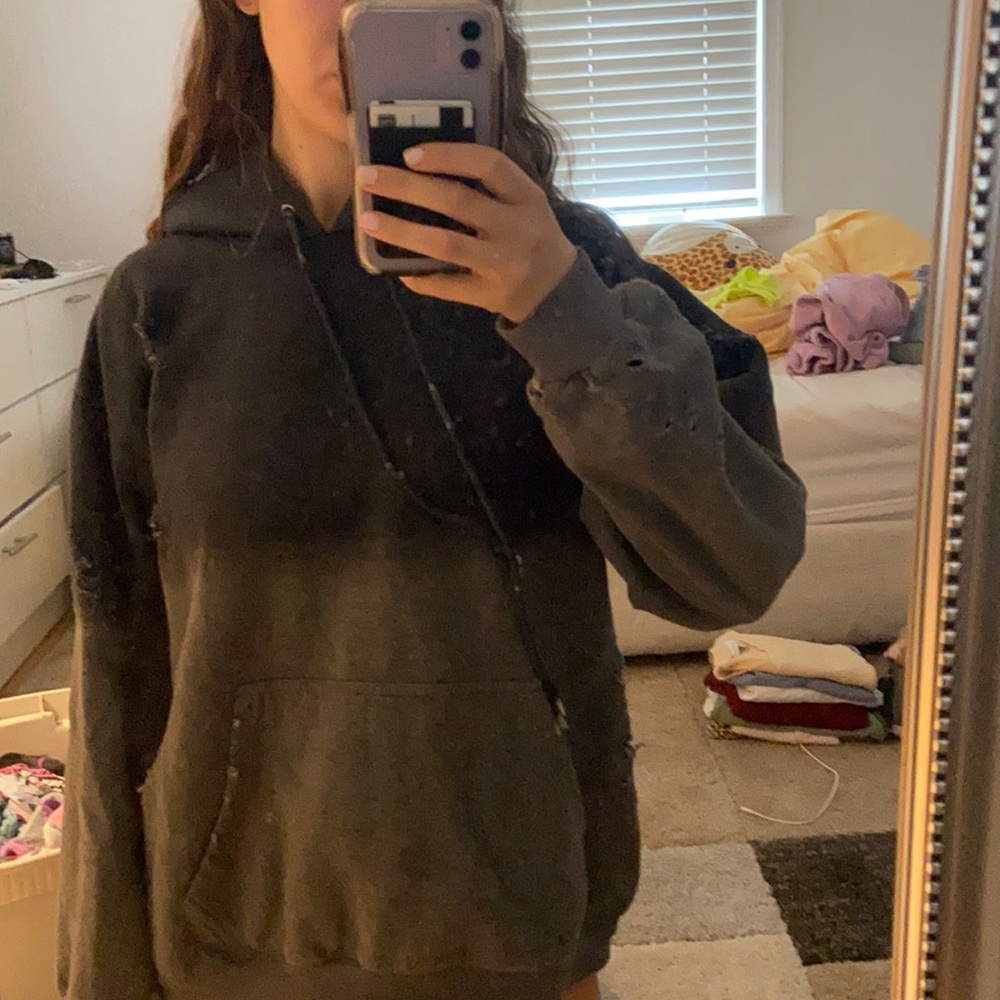 LF ombre hoodie